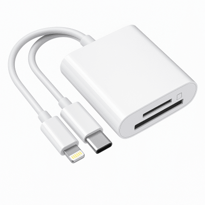Cassa 2-in-1 SD card reader