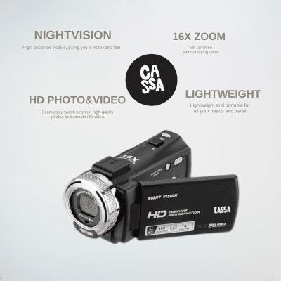 Cassa Retro Nightvision Camcorder